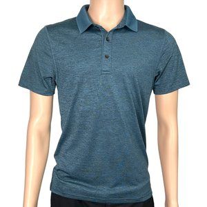 Apt 9 Premier Flex‎ Performance Golf Polo Mens S Dark Blue Short Sleeve Shirt